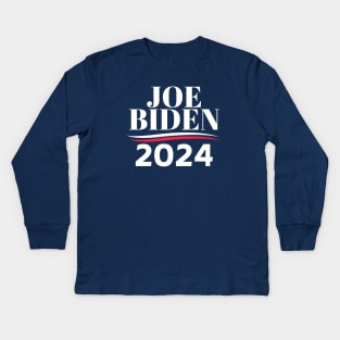 Joe Biden 2024 #2 Kids Long Sleeve T-Shirt